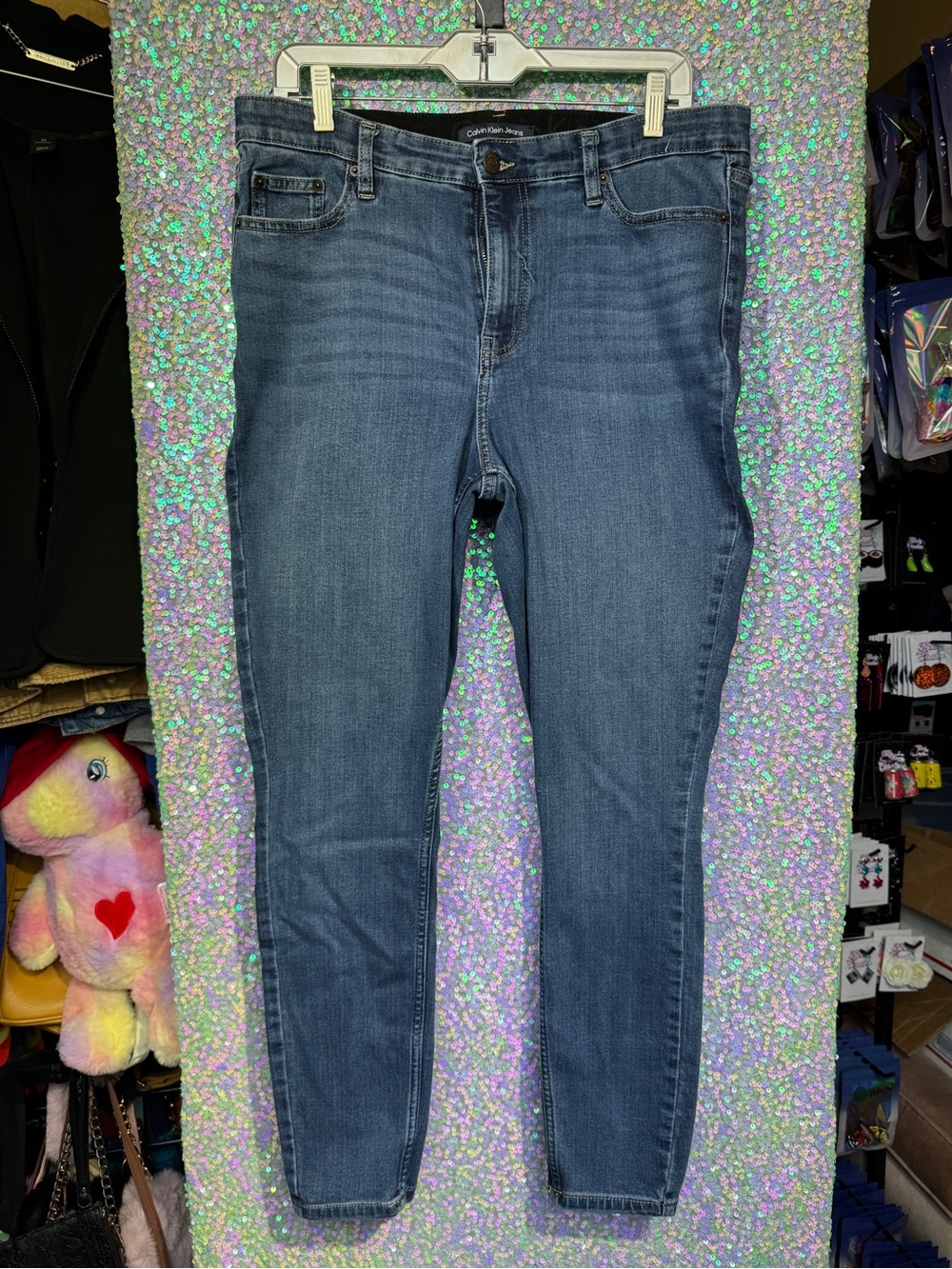 Calvin Klein Jeans Women’s Medium Blue Wash Skinny Jeans